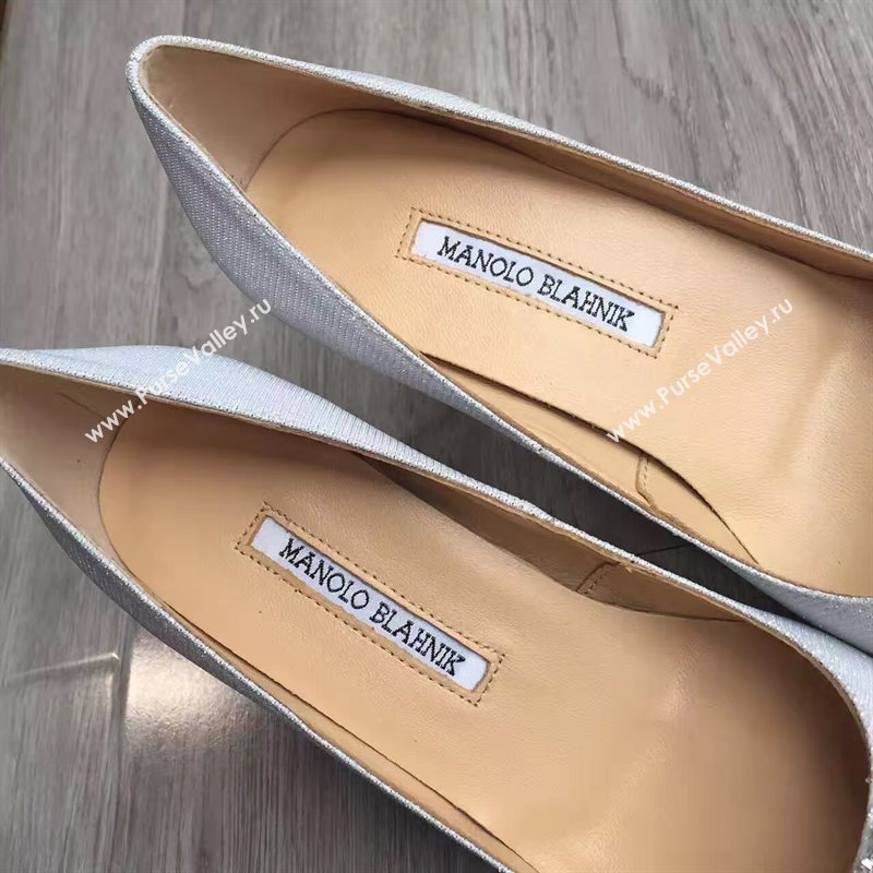 Manolo Blahnik MB heels gray light shoes 4251