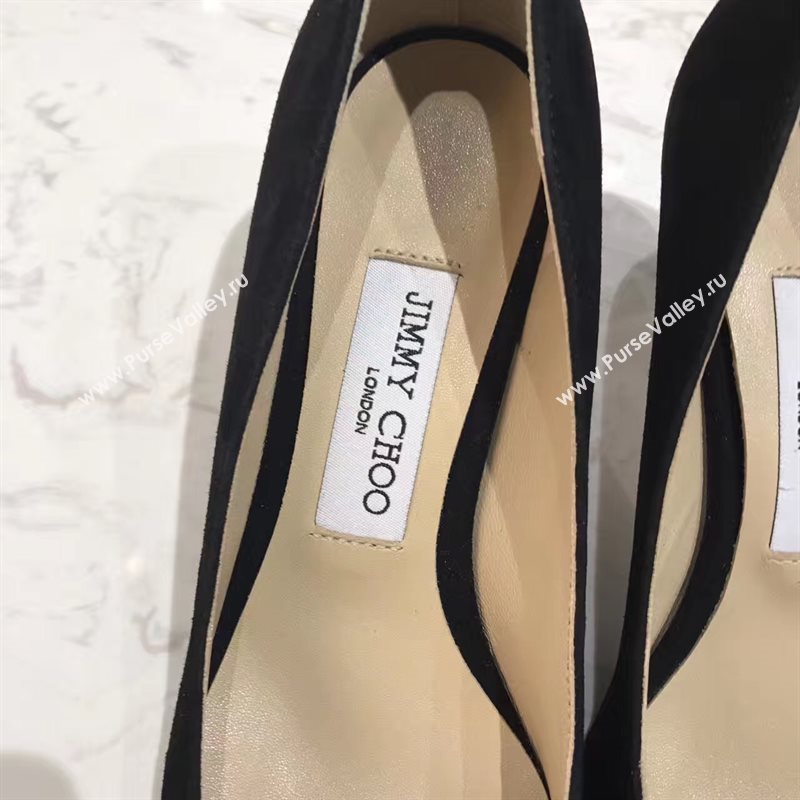 Jimmy Choo JC black heels shoes 4255