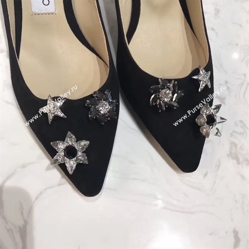 Jimmy Choo JC black heels shoes 4255