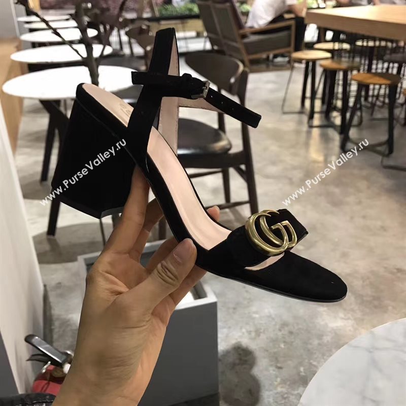 Gucci heels black sandals Shoes 4257