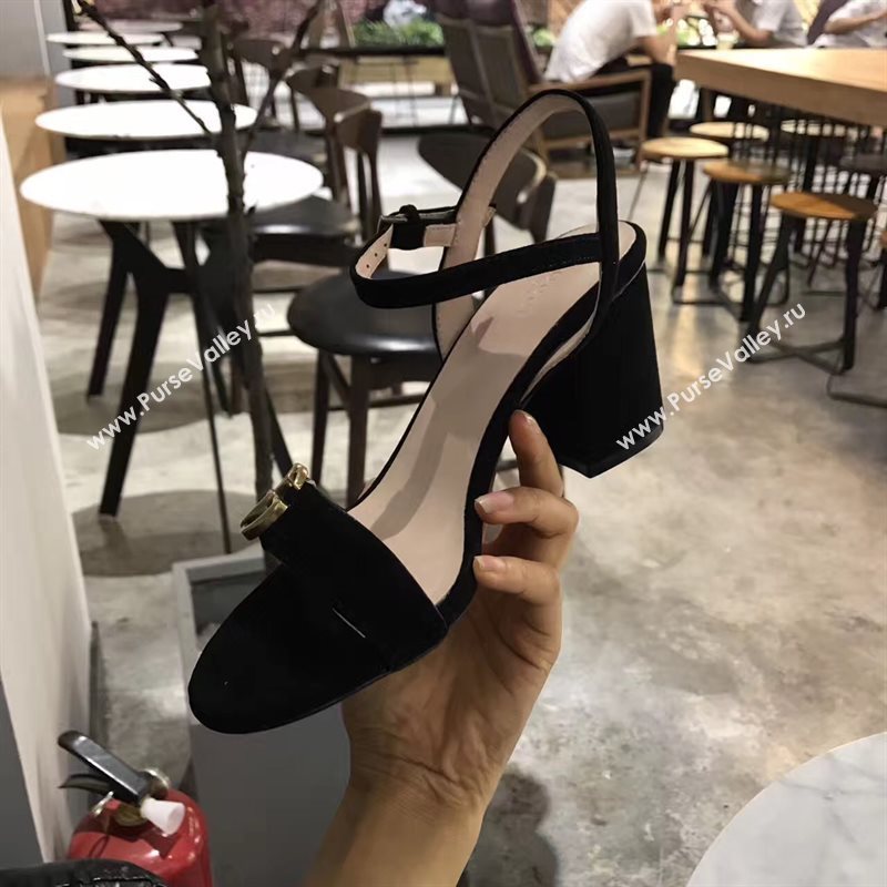 Gucci heels black sandals Shoes 4257