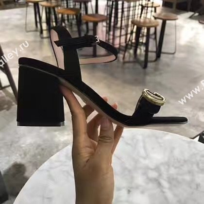 Gucci heels black sandals Shoes 4257