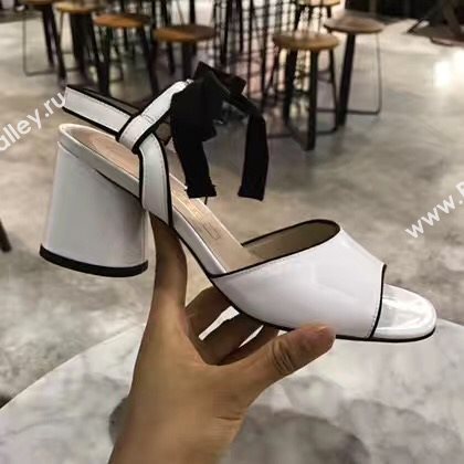 Marcby Marc Jacob heels white sandals shoes 4258