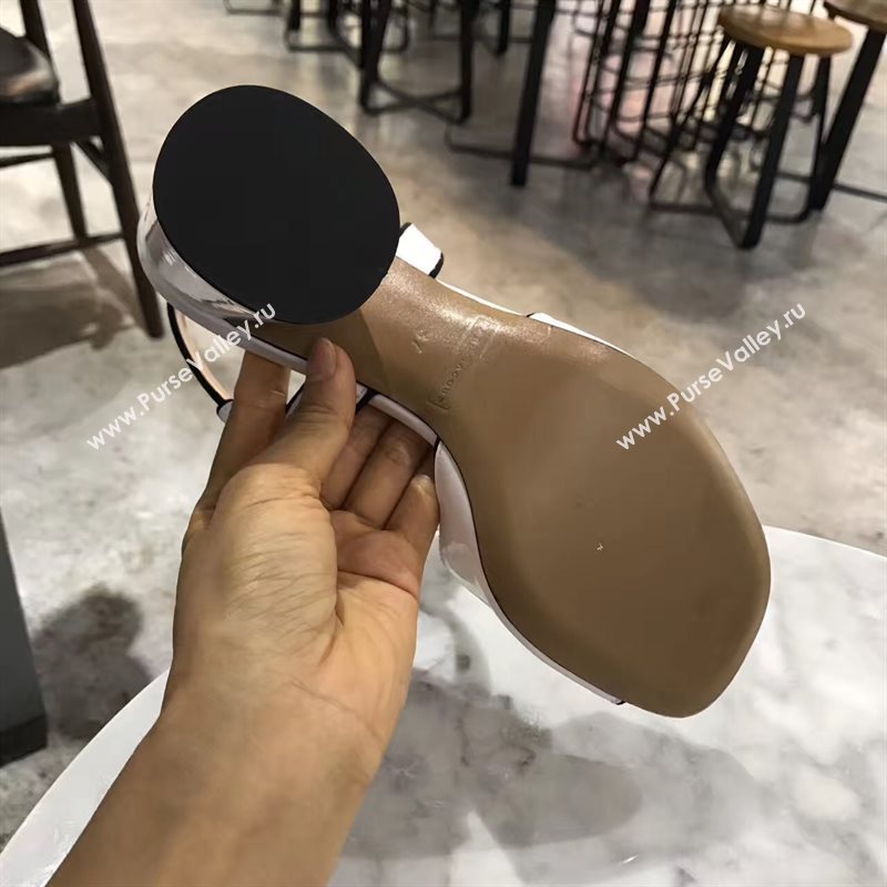 Marcby Marc Jacob heels white sandals shoes 4258