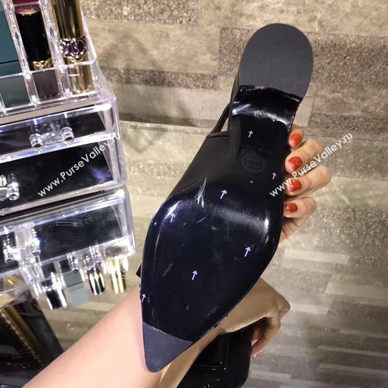 Chanel black heels Shoes 4264