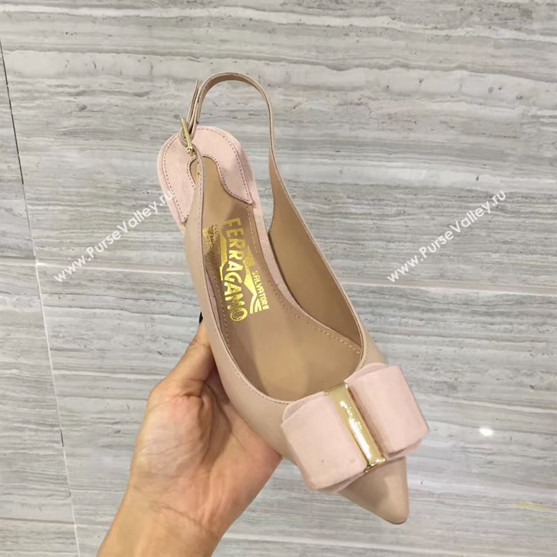 Ferragamo nude sandals heels shoes 4271