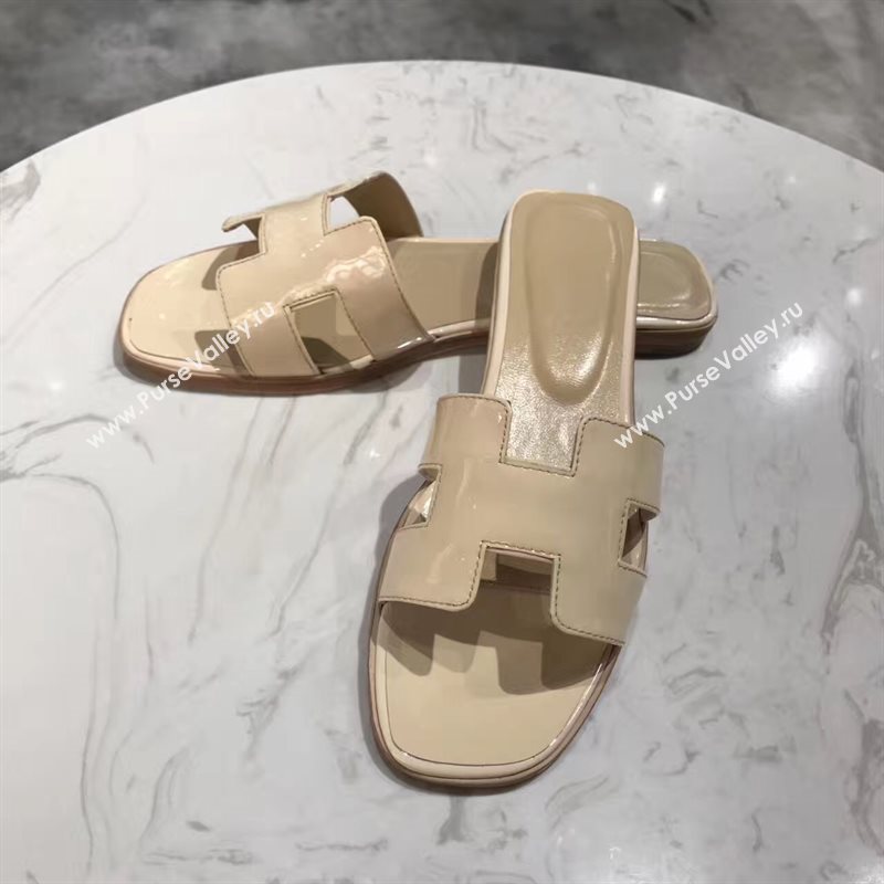 Hermes paint nude sandals shoes 4274