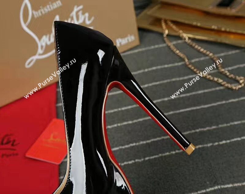 Christian Louboutin CL paint red soled 13cm sandals heels shoes 4200