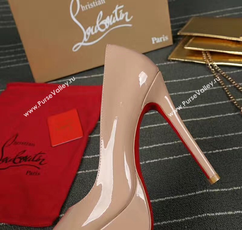 Christian Louboutin CL nude 13cm sandals heels shoes 4203