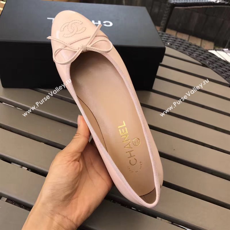 Chanel paint light Ballet pink shoes 4215