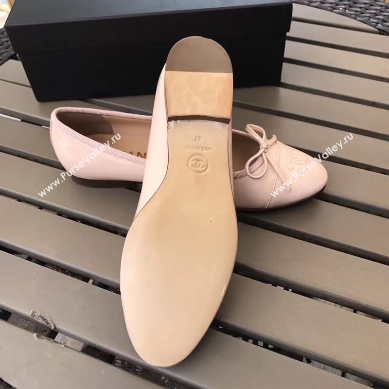 Chanel paint light Ballet pink shoes 4215