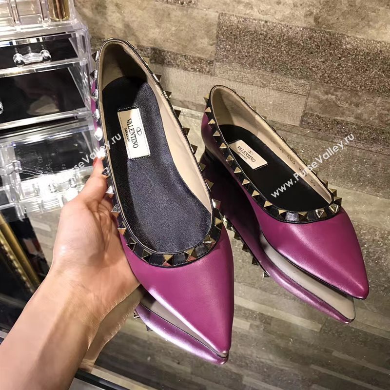 Valentino wine sandals flats shoes 4220