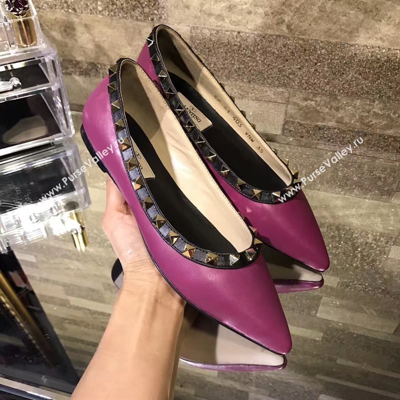 Valentino wine sandals flats shoes 4220