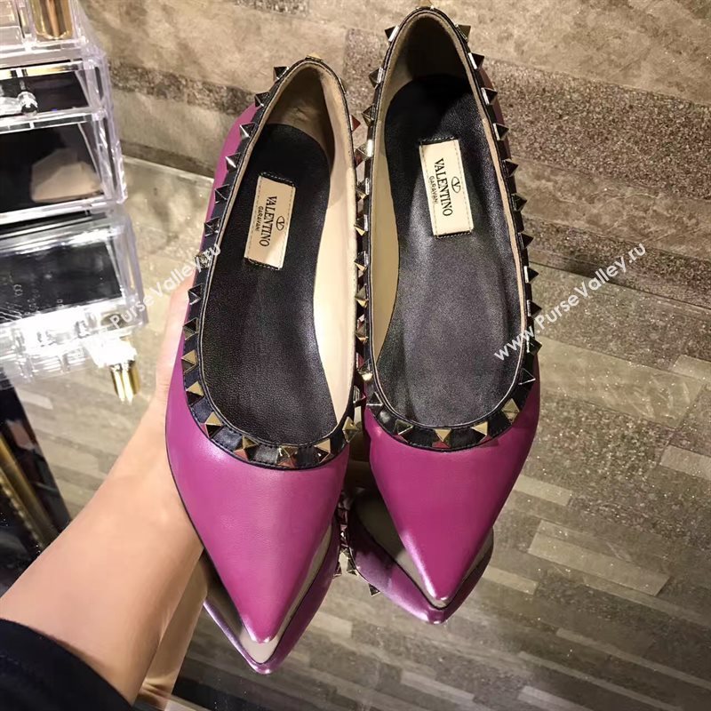 Valentino wine sandals flats shoes 4220