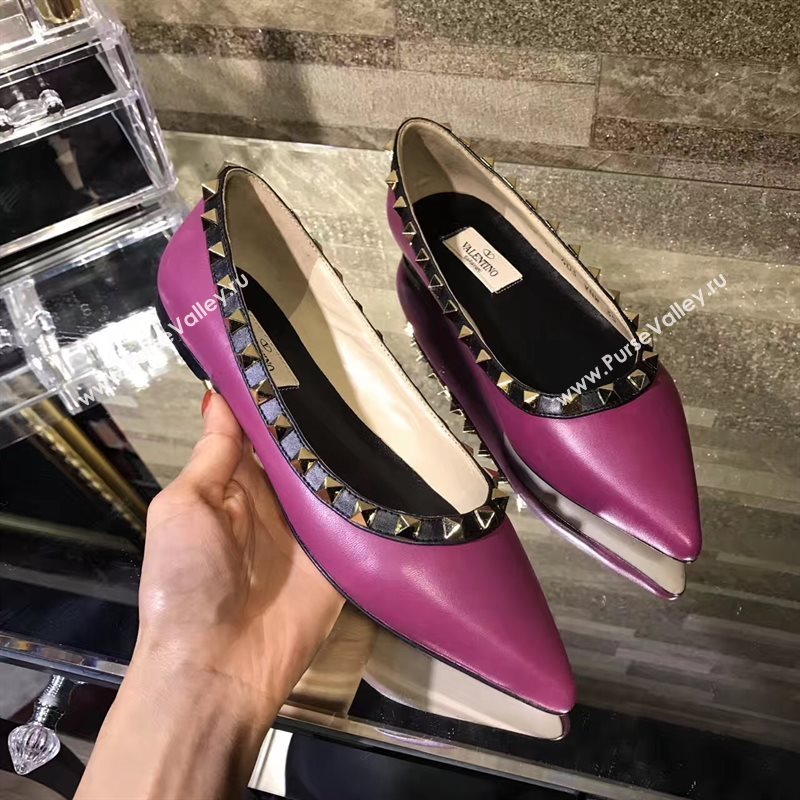 Valentino wine sandals flats shoes 4220