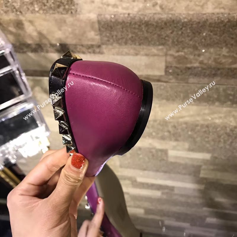 Valentino wine sandals flats shoes 4220