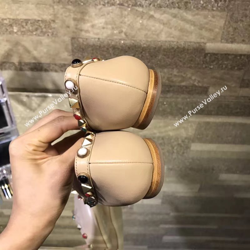 Valentino flats nude sandals shoes 4223