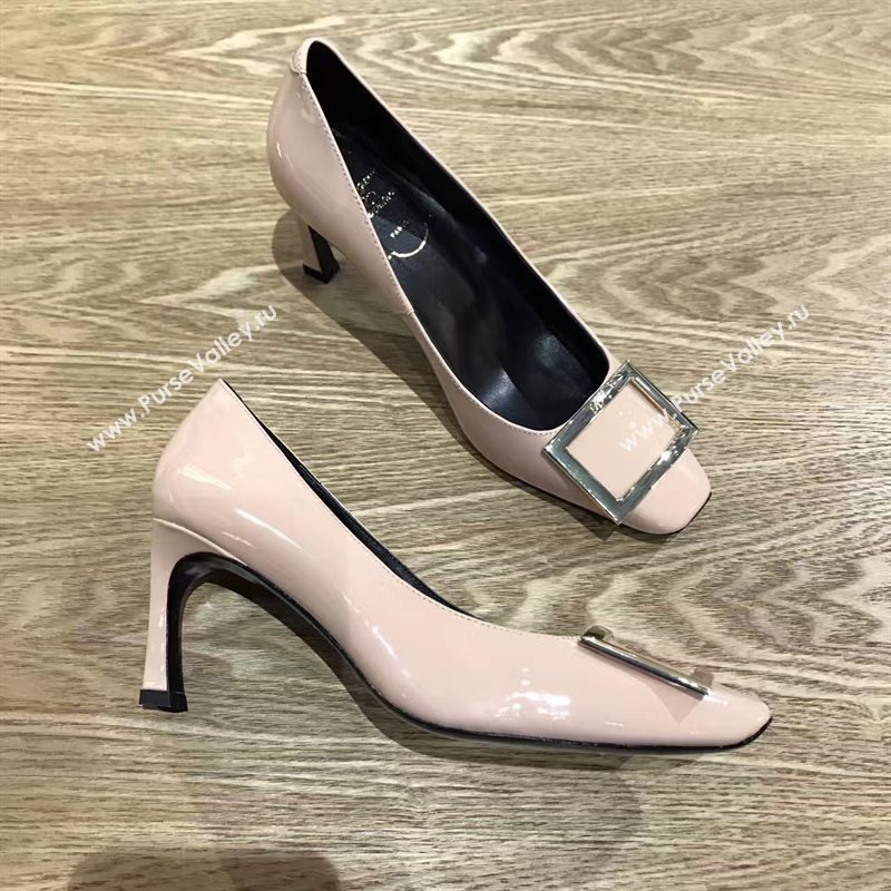 Roger Vivier RV nude heels shoes 4237