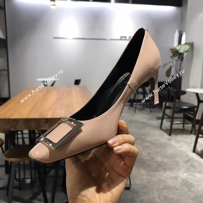 Roger Vivier RV nude heels shoes 4237