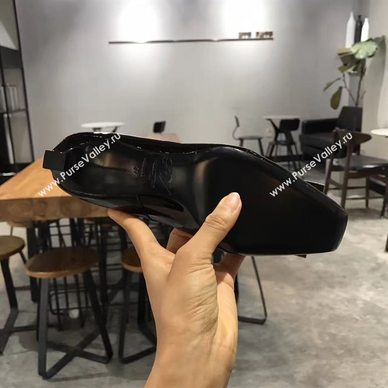 Roger Vivier RV black heels shoes 4238