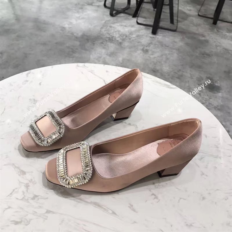 Roger Vivier RV heels gold sandals shoes 4347