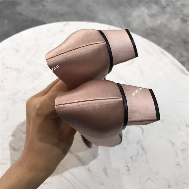 Roger Vivier RV heels gold sandals shoes 4347