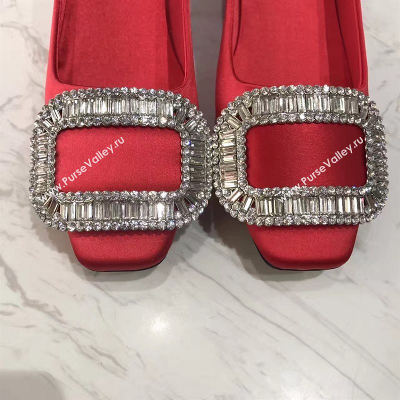 Roger Vivier RV heels red sandals shoes 4348