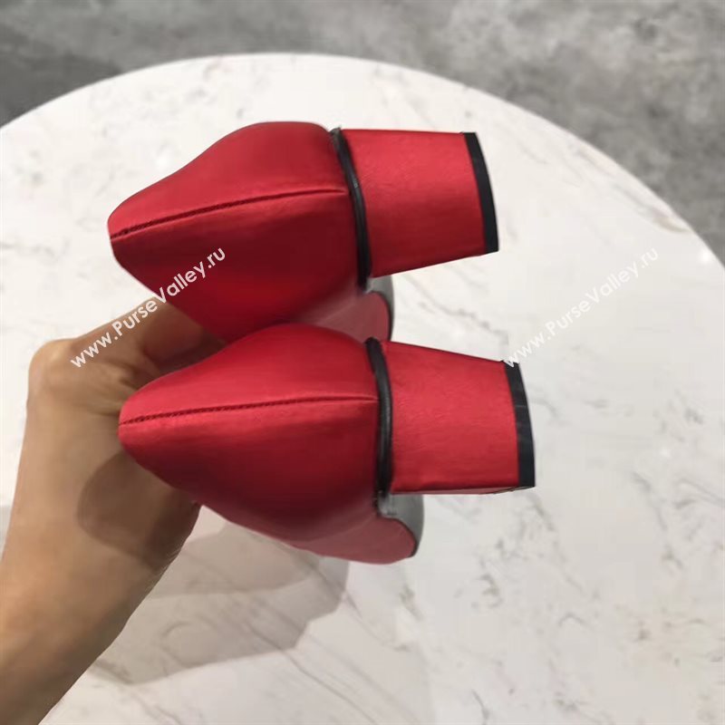 Roger Vivier RV heels red sandals shoes 4348