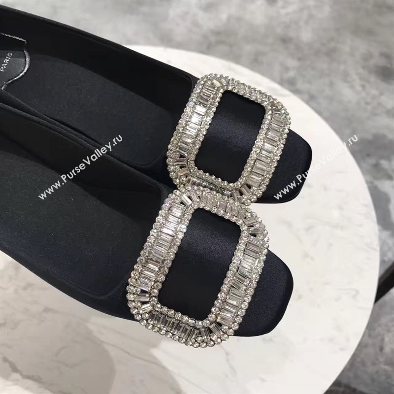 Roger Vivier RV heels black sandals shoes 4350