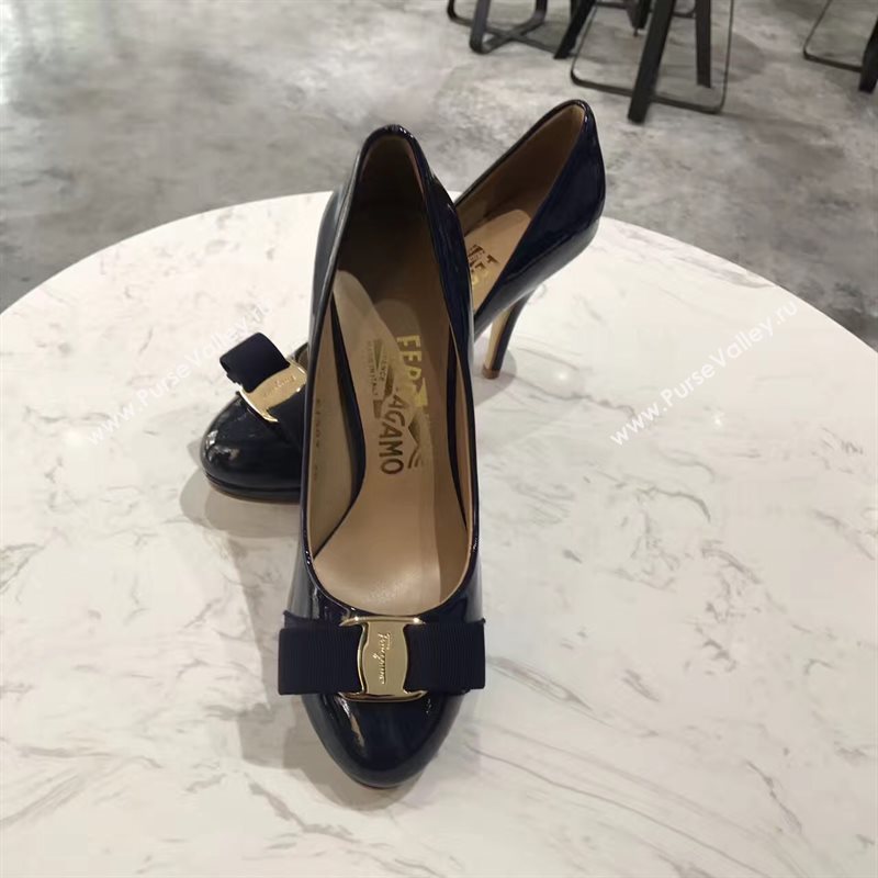 Ferragamo 9.5cm heels paint sandals shoes 4362