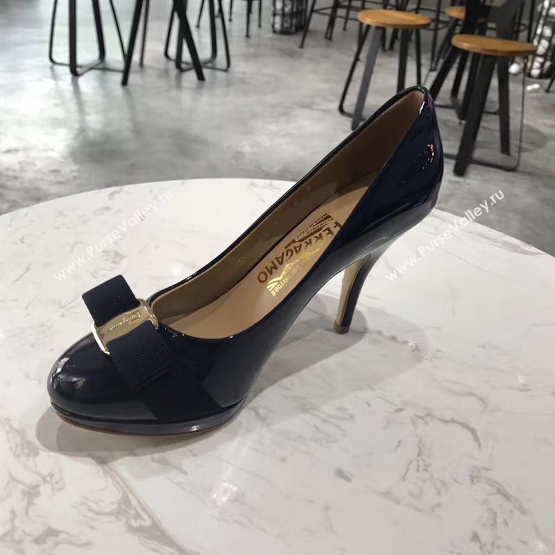 Ferragamo 9.5cm heels paint sandals shoes 4362