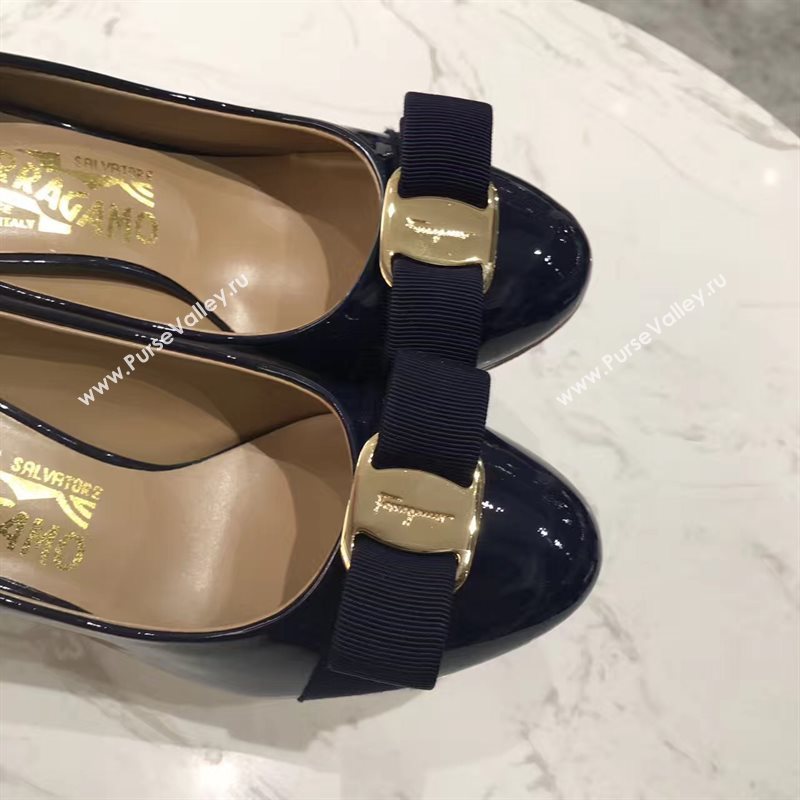 Ferragamo 9.5cm heels paint sandals shoes 4362