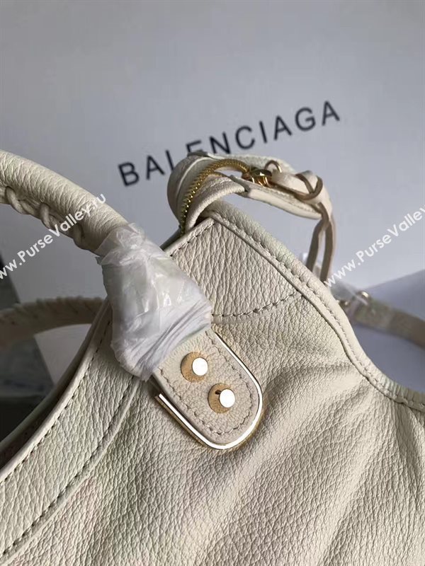 Balenciaga city cream goatskin mini bag 4363