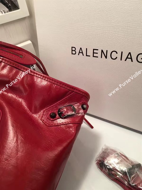 Balenciaga city wine large bag 4368