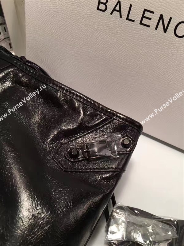 Balenciaga city black large bag 4369