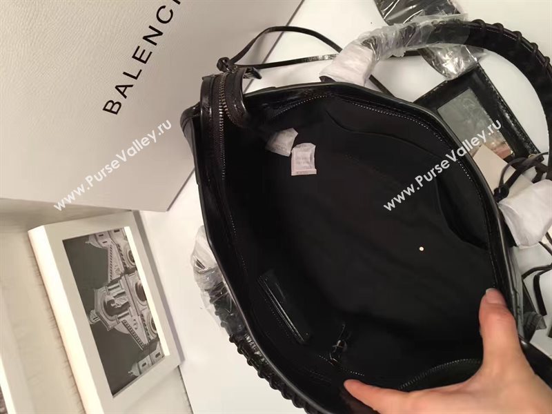 Balenciaga city black large bag 4369