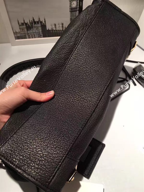 Balenciaga city large black goatskin bag 4373