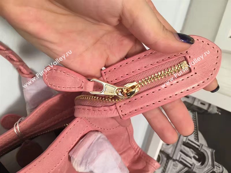 Balenciaga city pink mini bag 4375