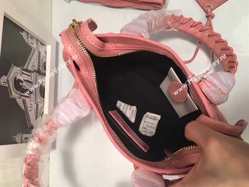 Balenciaga city pink mini bag 4375