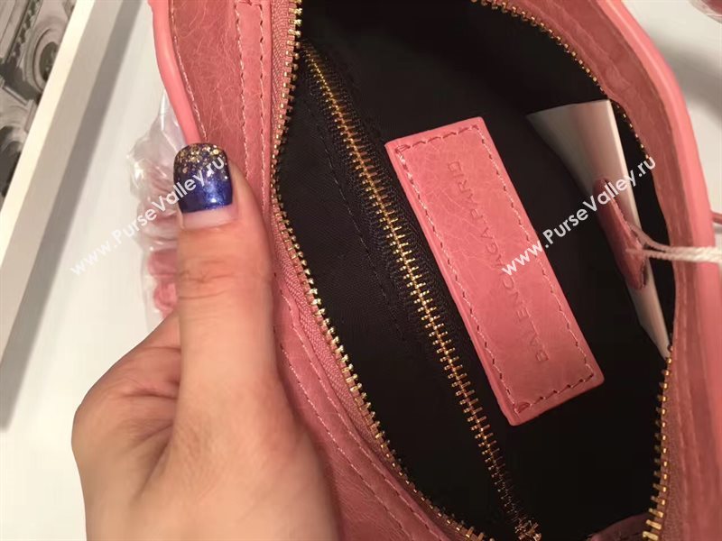 Balenciaga city pink mini bag 4375