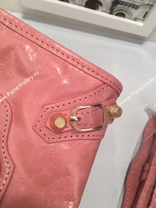 Balenciaga city pink mini bag 4375