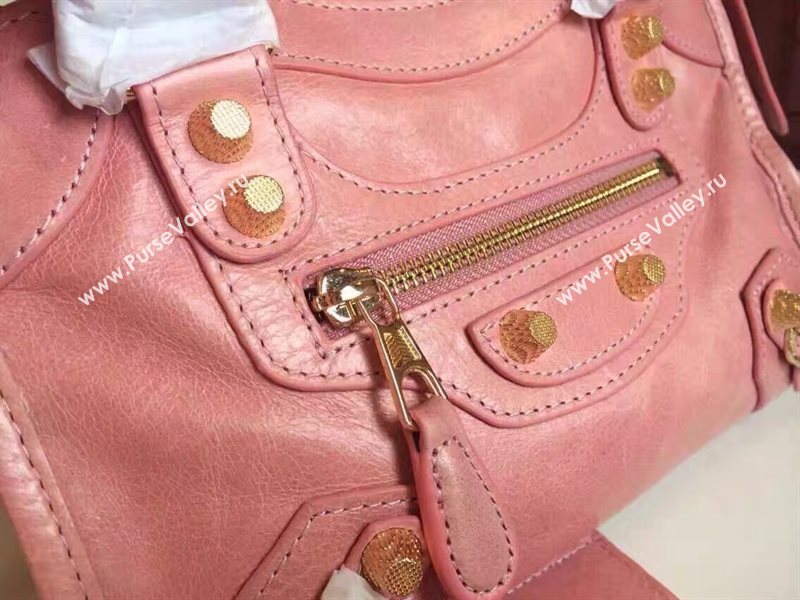 Balenciaga city mini pink bag 4390