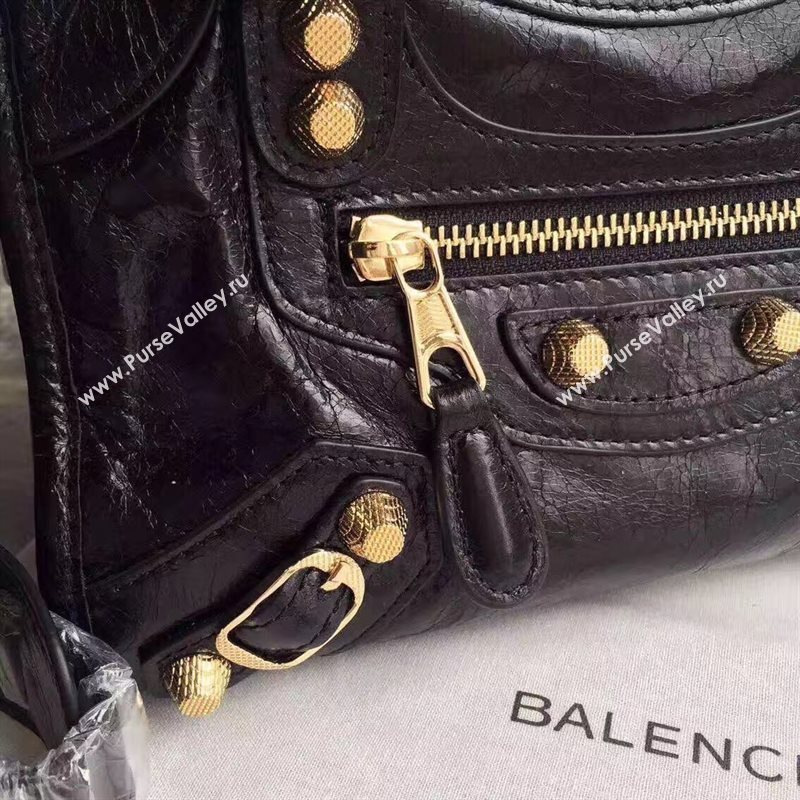 Balenciaga city black mini bag 4391