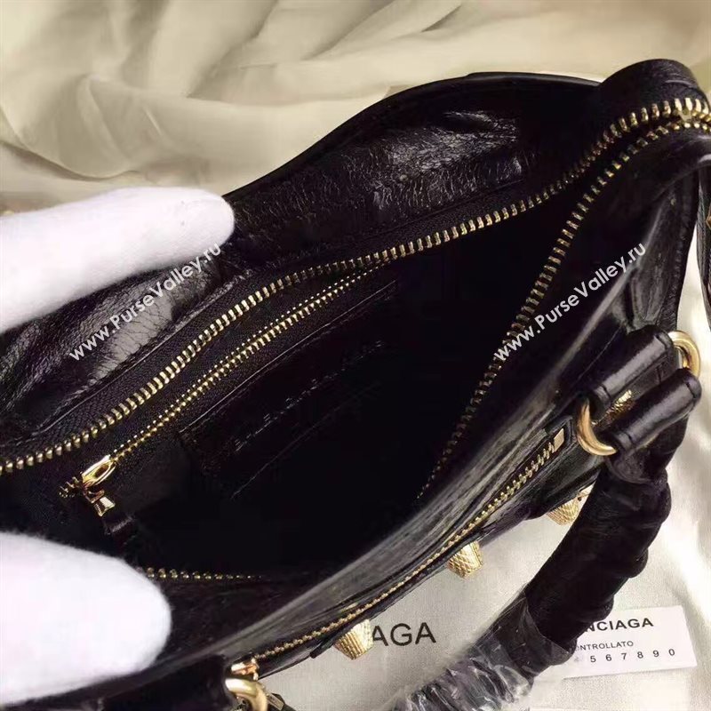 Balenciaga city black mini bag 4391