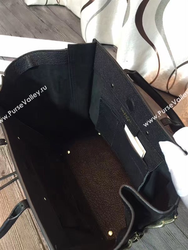 Balenciaga city large goatskin black bag 4394