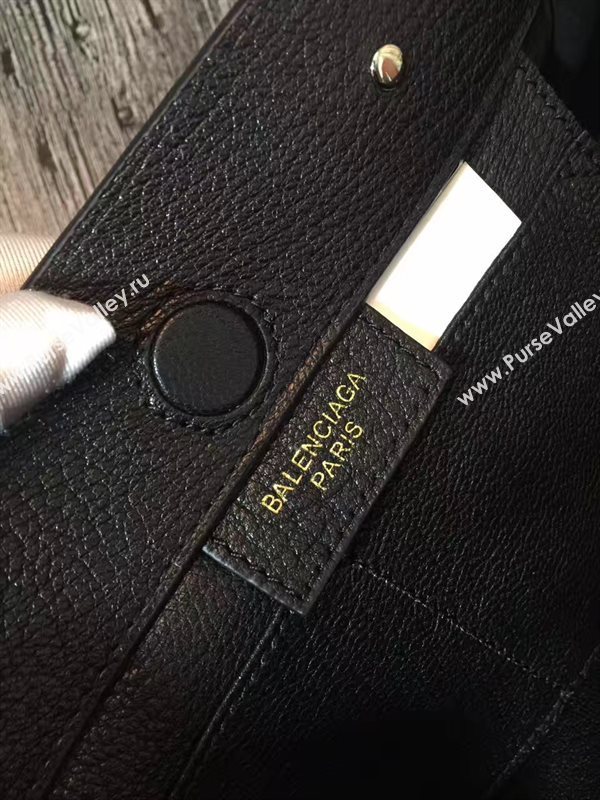 Balenciaga city mini goatskin black bag 4395