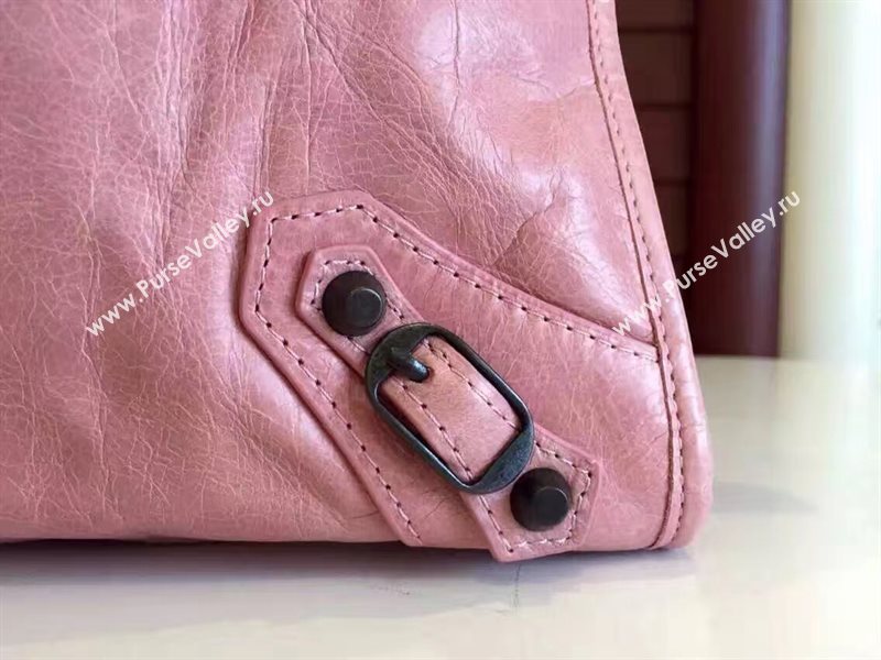 Balenciaga city large pink bag 4397