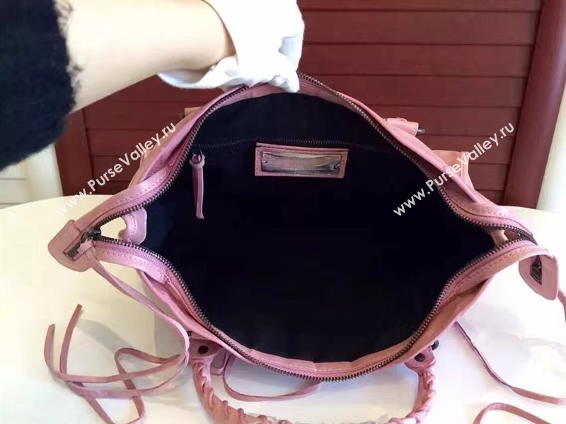 Balenciaga city large pink bag 4397