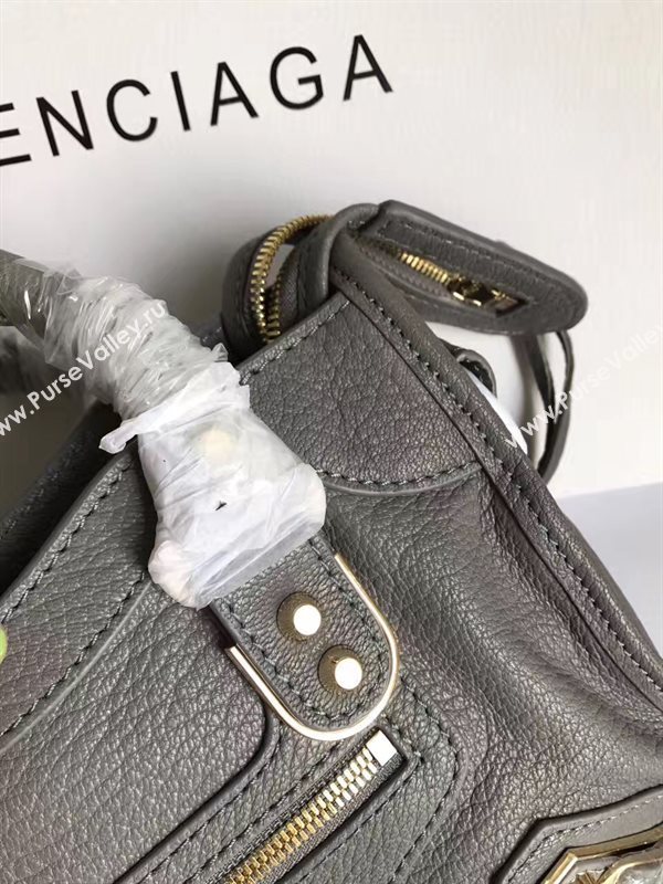 Balenciaga city gray goatskin mini bag 4399