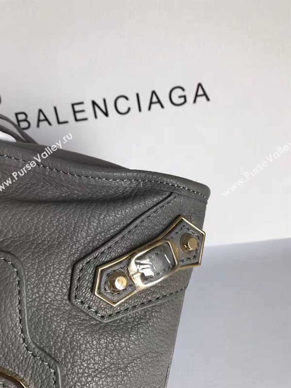 Balenciaga city gray goatskin mini bag 4399